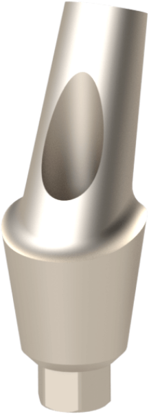 Picture of Angled Anatomic Ti-Abutment NA-RP 25° / H 4.5mm