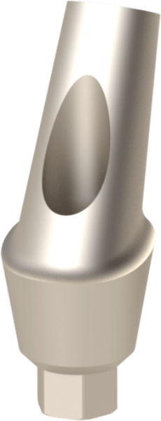 Picture of ANGLED ANATOMIC TI-ABUTMENT TS-NP-MINI 25°  /H 3MM