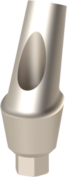 Picture of Esthetic Angled Titanium Abutment 25° 3mm Shoulder