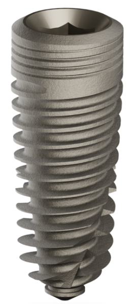 Titan dental-implant-spiral-sbla-5mm-l-13mm