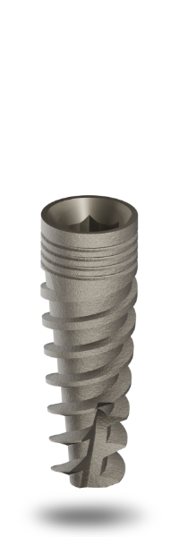 Picture of Ri-Quadro Spiral Implant D-3.3mm / L-10mm Narrow Platform