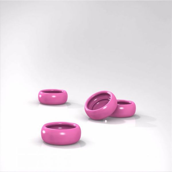 Picture of Locator R-Tx Medium Retention Insert, Pink, Includes 4