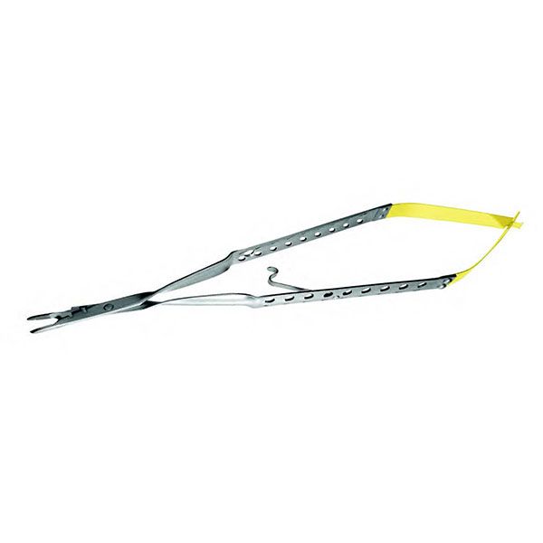 Picture of LASCHAL Needle Holder, Cutting Edge, Thumlok, straight, 18.2cm