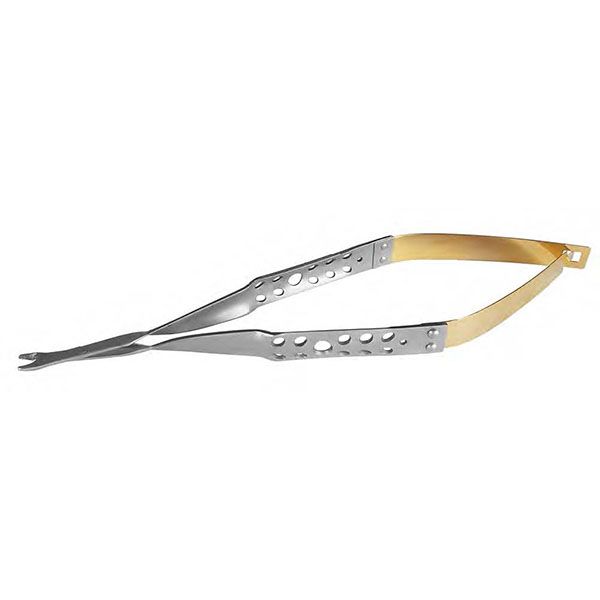 Picture of LASCHAL Suture Removal Forceps, curved, 14.75cm