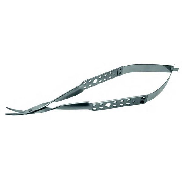 Picture of LASCHAL Periodontal Scissor, 30° angle, 1.0cm curved blades, 13.75cm