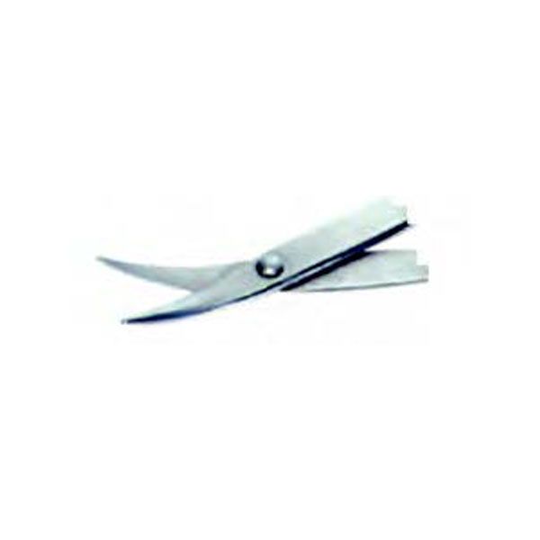 Picture of LASCHAL Castro Scissor, 1.25cm curved blades, 14cm