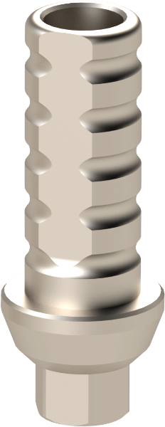 Picture of Temporary Titanium Abutment with no emergence profile narrow line