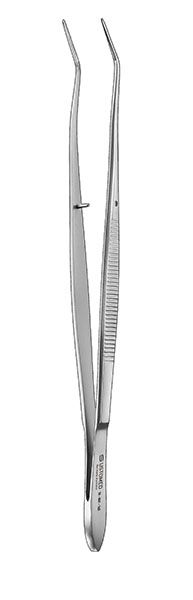 Picture of MERIAM, Tweezers, grooved, 160mm