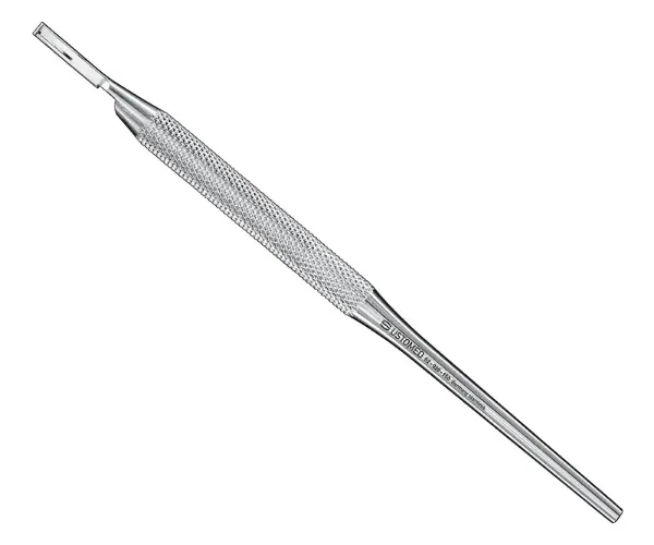 Picture of Scalpel handle, 15 cm, round shaped, smooth handle