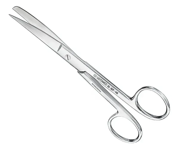 Picture of Surgical scissors, 14, 5cm, sh/bl., curved