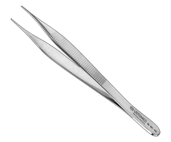 Picture of MICRO-ADSON, tiss.forceps, 12cm, 1x2t, xfine