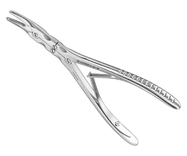 Picture of BEYER, bone rongeur, 18 cm, curved