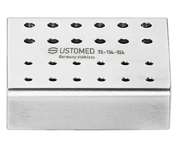 Picture of USTOMED, bur block, 12 x FG, 12 x RA