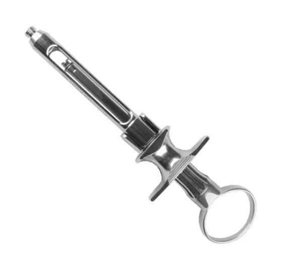 Picture of Cartridge syringe, ring handle, stainless