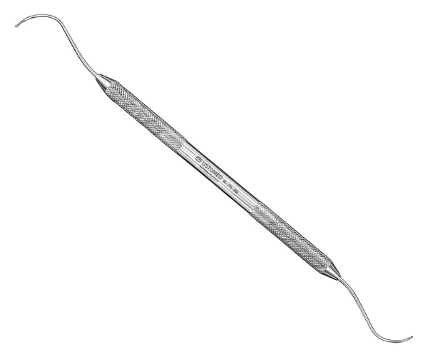 Picture of Furcation probe, d.-e., rounded points