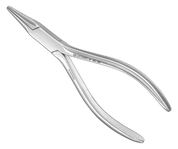 Picture of Flat nose pliers, 14 cm, cross-cut jaws
