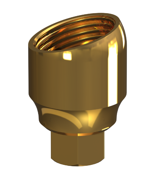 Picture of 17° Angled Multi Unit 3mm Shoulder, Includes 1-Carrier & 2-MUL-SMU