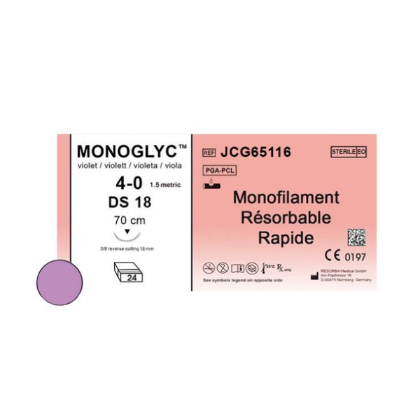 Picture of MONOGLYC 4/0 DS18 70 cm VIOLET Box of 24
