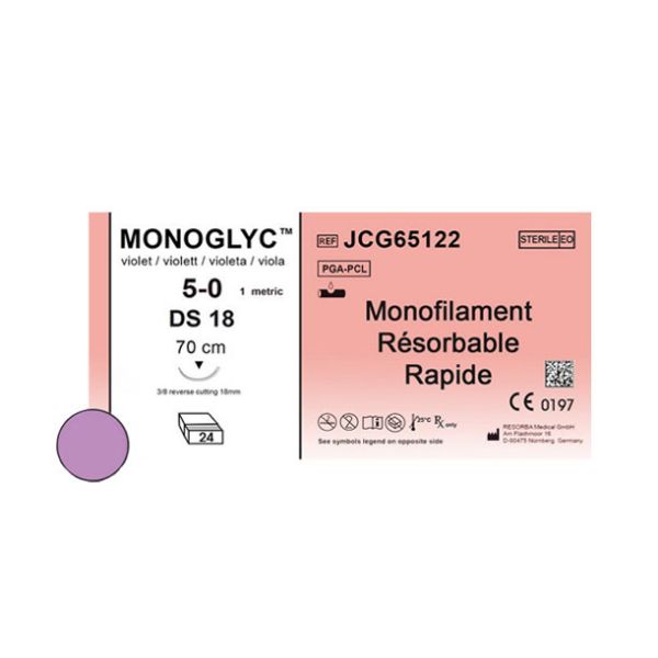 Picture of MONOGLYC 5/0 DS18 70 cm VIOLET Box of 24