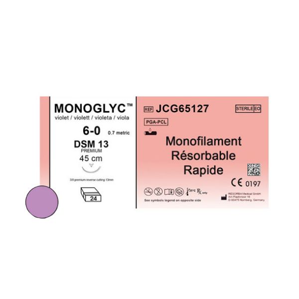 Picture of MONOGLYC 6/0 DSM13 45 cm VIOLET Box of 24