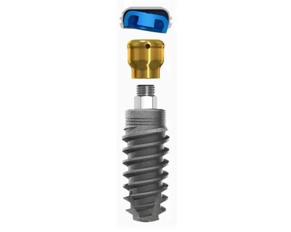LOCATOR Overdenture Implant, 4.9mmD x 8mmL, 4mm Cuff