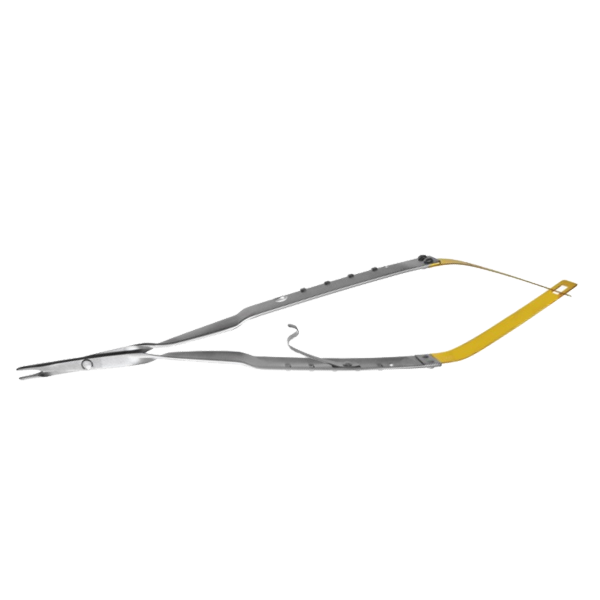 Laschal FNH-S6 LASCHAL Needle Holder, Thumlock, Diamond-Micro Tips, straight, 15cm