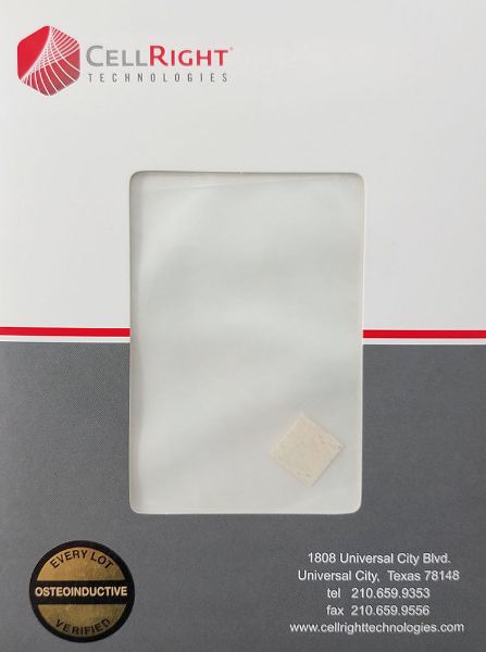 RITTM-362003 Matrix IQ Dermis 10cm x 5cm x 1.0mm