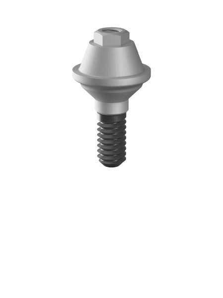 Ritter Implants Straight Concave Multi Unit 1mm Shoulder RITTM-MU-KS10-CNV-1.4