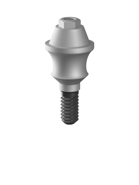 Ritter Implants Straight Concave Multi Unit 3mm Shoulder RITTM-MU-KS10-CNV-1.4 Narrow Line