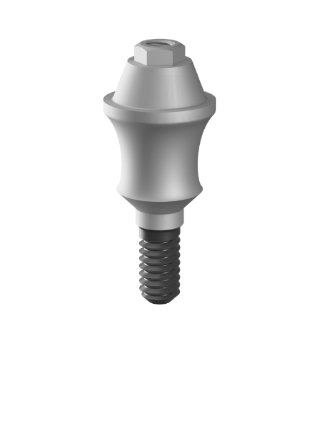 Ritter Implants Straight Concave Multi Unit 4mm Shoulder RITTM-MU-KS40-CNV-1.4 Narrow Line