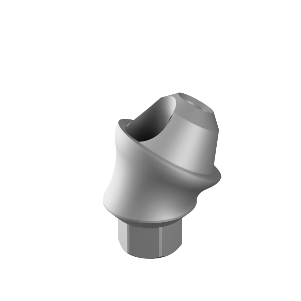 Ritter Implants 30° Angled Concave Multi Unit 1mm Shoulder Narrow Line RITTM-MU-KS-3010-CNV-1.4
