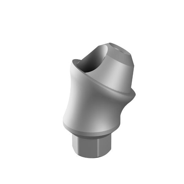 Ritter Implants 30° Angled Concave Multi Unit 2mm Shoulder Narrow Line RITTM-MU-KS-3020-CNV-1.4