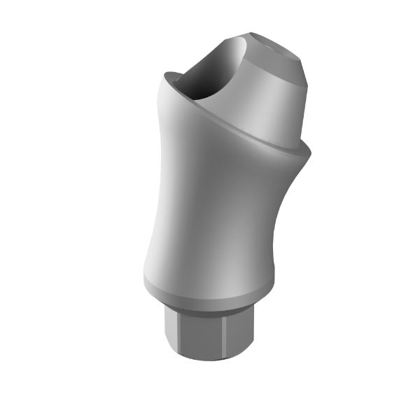 Ritter Implants 30° Angled Concave Multi Unit 4mm Shoulder Narrow Line RITTM-MU-KS-3040-CNV-1.4