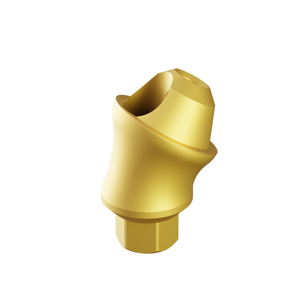Ritter Implants Angled Multi Unit One Piece 30°/ 2mm Shoulder, concave, Narrow Line RITTM-NL-MU-KS3020-CNV