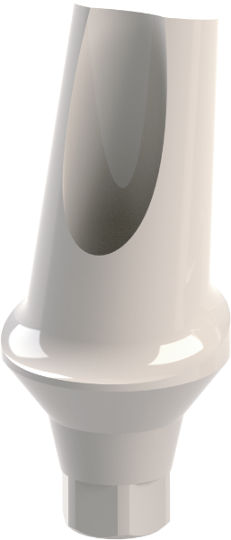 Ritter Implants Peek Anatomic Angled Abutment OS-WP 15° / H 1.5mm RITTDI-PAA-OS-WP1515