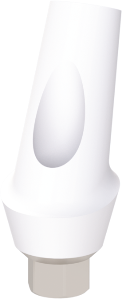 Ritter Implants Zircocam™ Angled Anatomic Zirconia Abutment SV-NL 25° / H 2mm RITTDI-ZAA-SV-NL2520