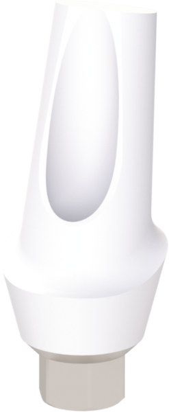 Ritter Implants Zircocam™ Angled Anatomic Zirconia Abutment SV-RP 15° / H 2mm RITTDI-ZAA-SV-RP1520