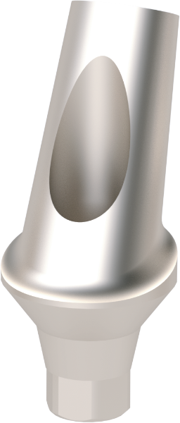 Ritter Implants Angled Anatomic Ti-Abutment CF-NC 25° / H 1.5mm B Type RITTDI-TAA-CF-NC2515B
