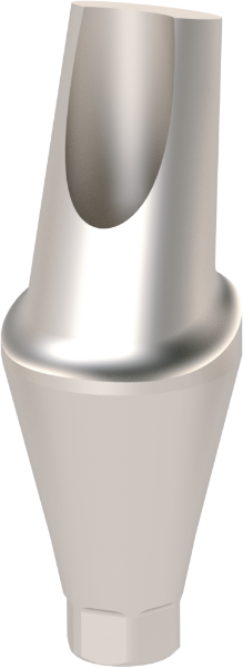 Ritter Implants Angled Anatomic Ti-Abutment OS-WP 15° / H 4.5mm RITTDI-TAA-OS-WP1545