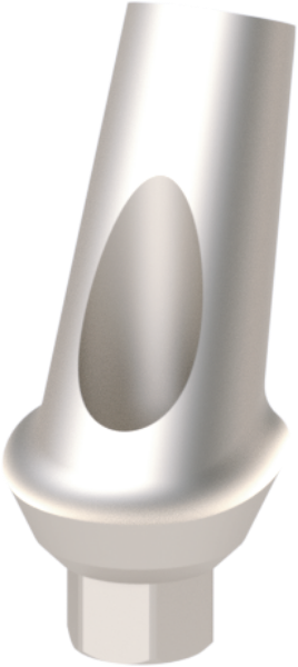 Ritter Implants Angled Anatomic Ti-Abutment SV-WP 25° / H 1mm RITTDI-TAA-SV-WP2510