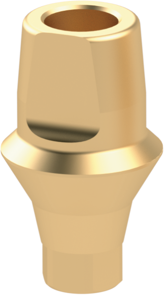 Ritter Implants Clicq-Pression™ Straight Transfer Ti-Abutment NA-NP H 1.5mm Short RITTDI-TAP-NA-NP15S