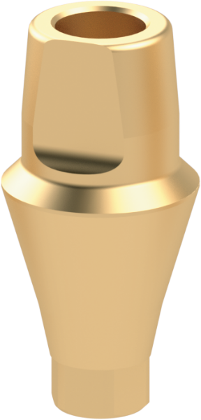 Ritter Implants Clicq-Pression™ Straight Transfer Ti-Abutment NA-NP H 3mm Short TAP-NA-NP30S