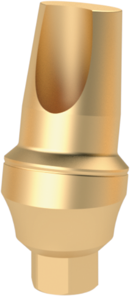 Ritter Implants Clicq-Pression™ Angled Transfer Ti-Abutment SV-RP 15° / H 2mm RITTDI-TAP-SV-RP1520