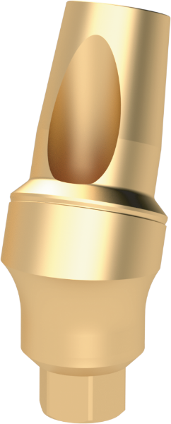 Ritter Implants Clicq-Pression™ Angled Transfer Ti-Abutment SV-RP 25° / H 3mm RITTDI-TAP-SV-RP2530